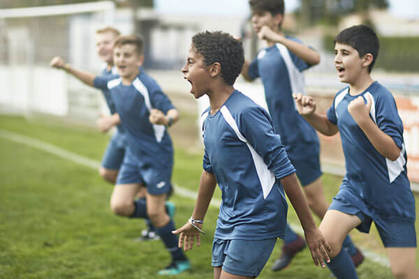 Leadership Development - team cheering